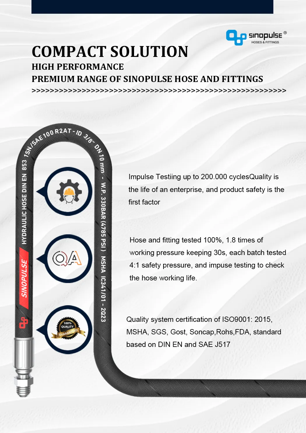 Hydraulic hose 2SN Hydraulic hose 2SN