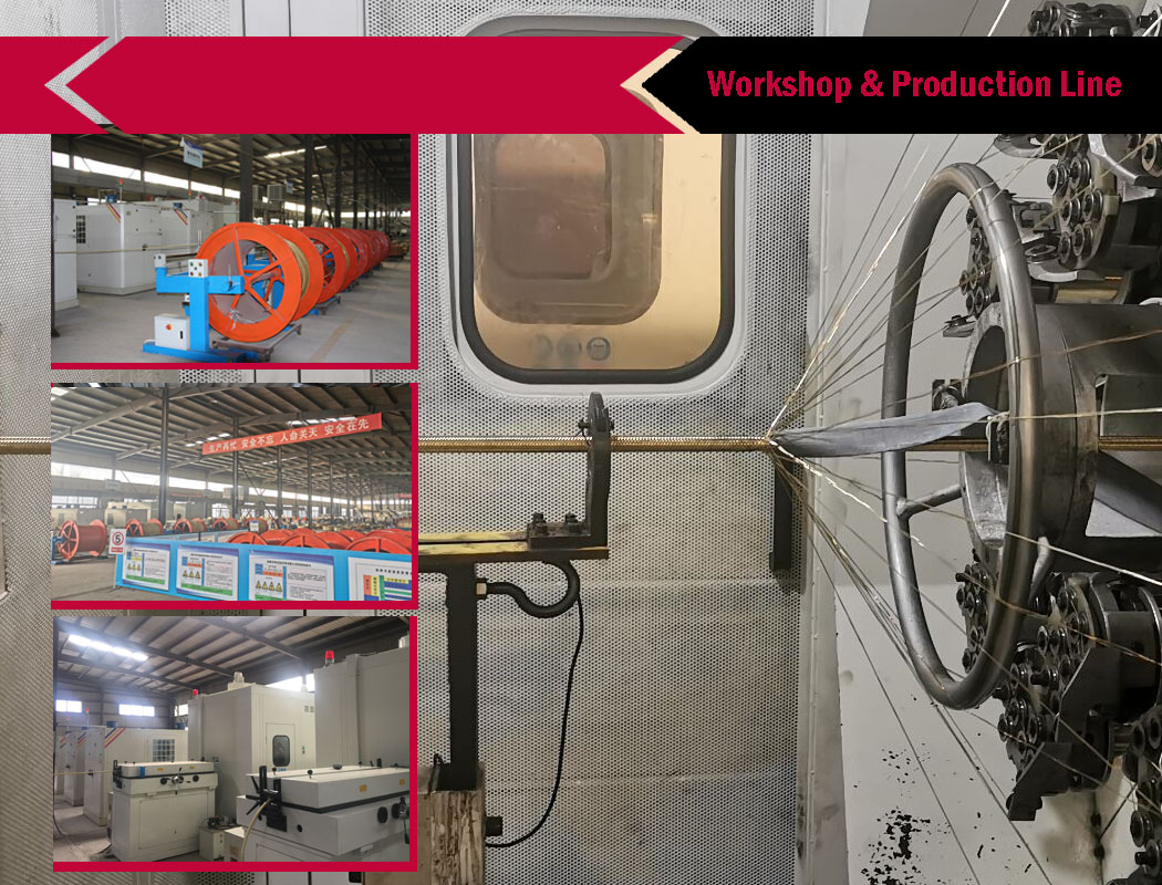 flexible high pressure steam hose HYDRAULIC HOSE 1SN-6-production line-2