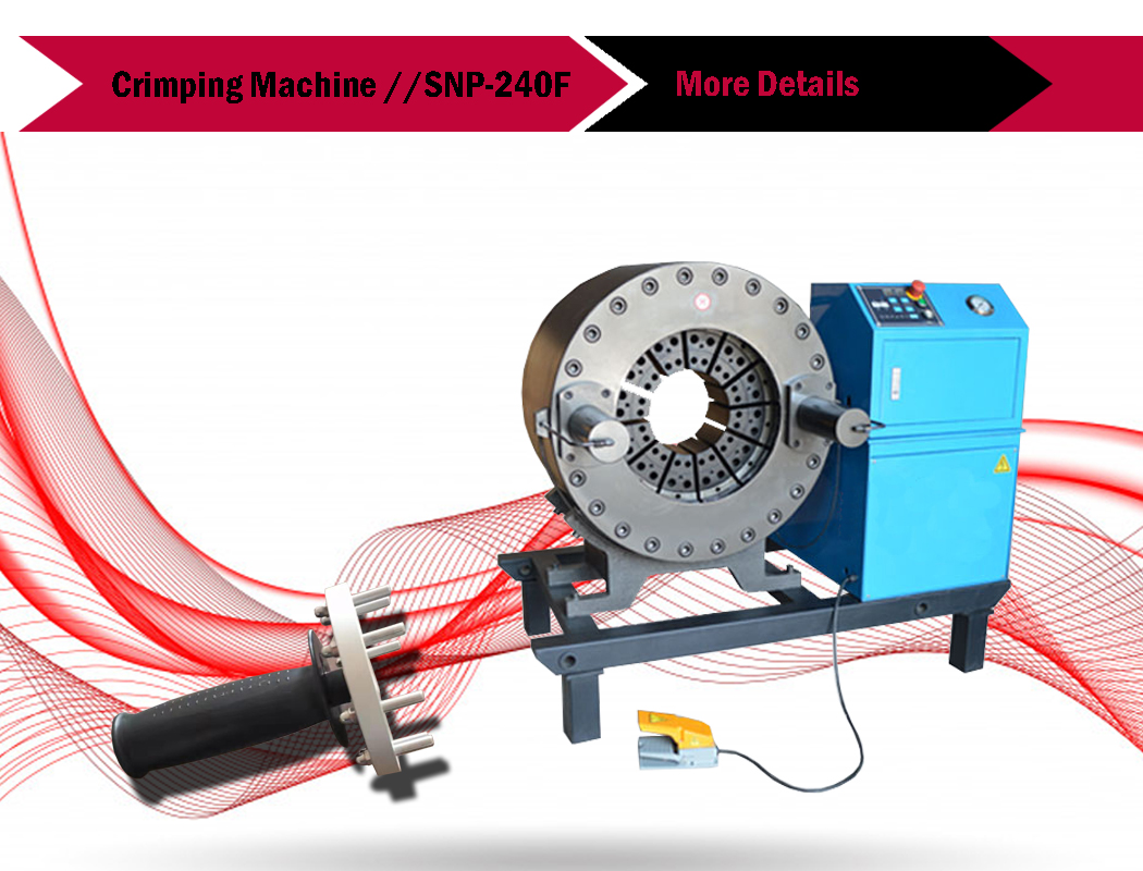 Hose crimping machine 240F-1