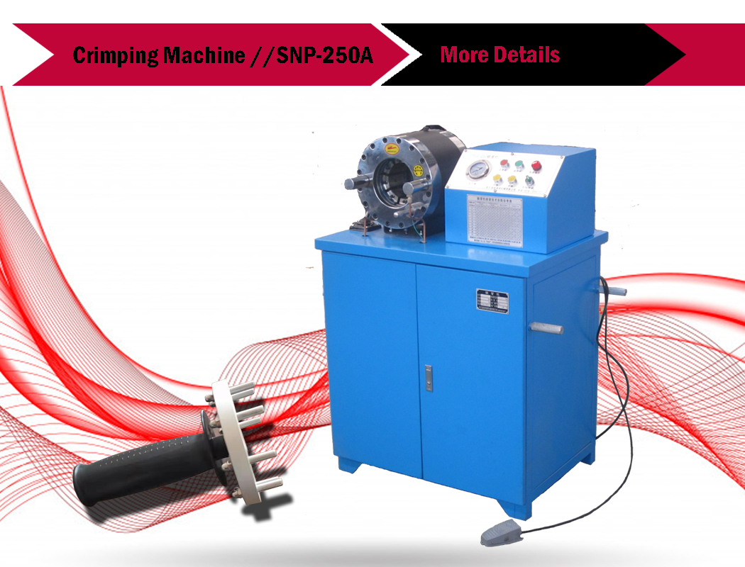 Hose crimping machine 250A-1