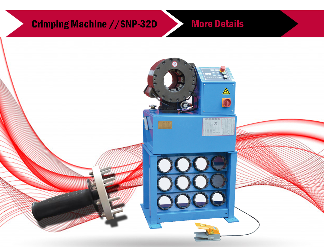 hydraulic hose crimper Hose crimping machine 32D-1