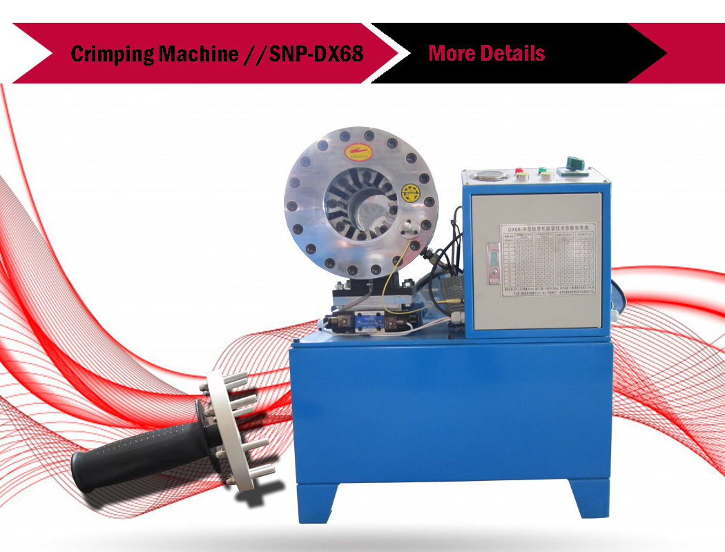 hydraulic ac hose crimper Hose crimping machine DX68-1