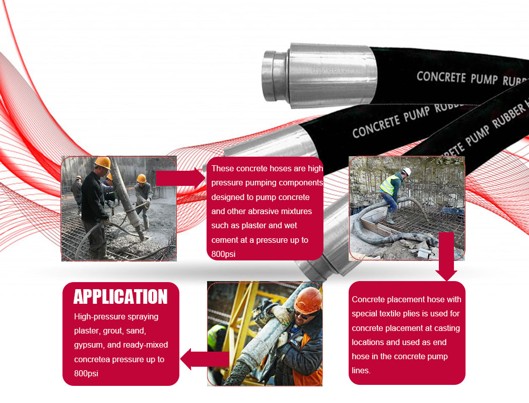 concrete pump hose-4