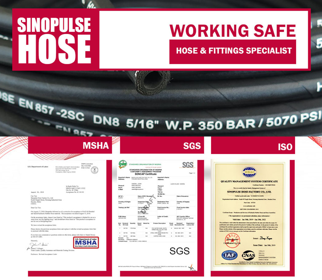 en857 hydraulic hose en857 2sc-4