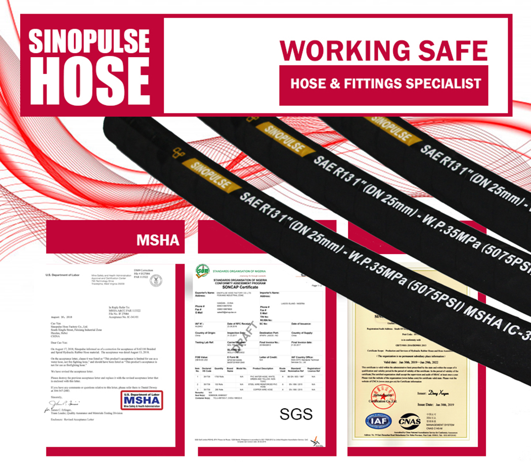 hydraulic hose r13 hydraulic hose sae100 r13-4