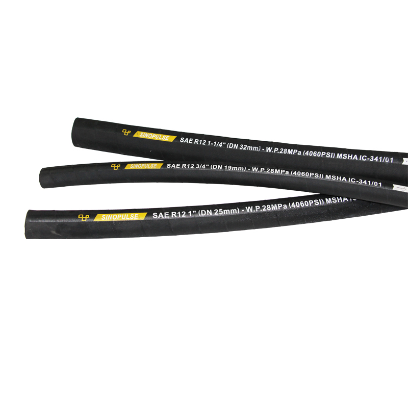 SAE100 R12 Four Steel Wire Spiral Hydraulic Hose SAE100 R12 Four Steel Wire Spiral Hydraulic Hose