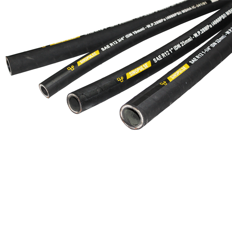 SAE100 R12 Four Steel Wire Spiral Hydraulic Hose SAE100 R12 Four Steel Wire Spiral Hydraulic Hose