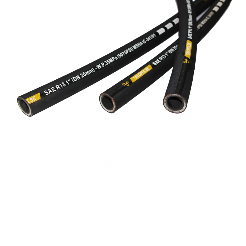 SAE100 R13 Multiple Steel Wire Spiral Hydraulic Hose SAE100 R13 Multiple Steel Wire Spiral Hydraulic Hose