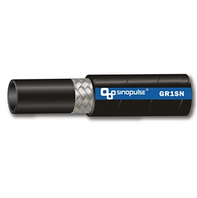 DIN EN853 1SN/ SAE100R1AT One Steel Wire Braided Hydraulic Hose